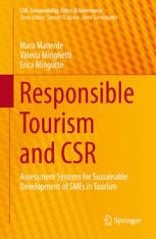 Responsible Tourism and CSR: Assessment Systems for Sustainable Development of SMEs in Tourism