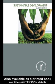 Sustainable Development (Routledge Introductions to Environment)