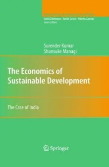 The Economics of Sustainable Development: The Case of India