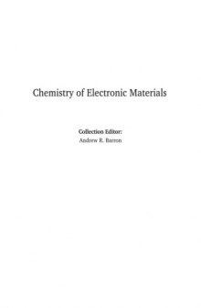 Chemistry of Electronic Materials: from Raw Materials to Integrated Circuit
