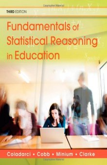 Fundamentals of Statistical Reasoning in Education, 3rd Ed. (Wiley Jossey-Bass Education)