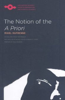 The Notion of the A Priori
