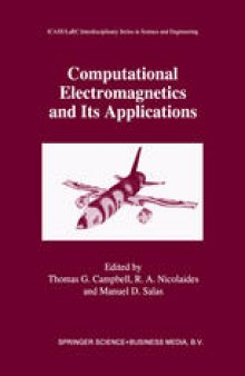 Computational Electromagnetics and Its Applications