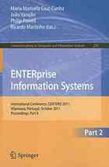 ENTERprise Information Systems: International Conference, CENTERIS 2011, Vilamoura, Portugal, October 5-7, 2011, Proceedings, Part II