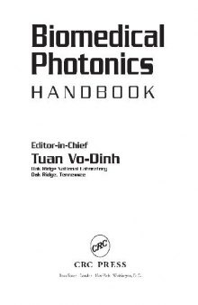 Biomedical Photonics Handbook