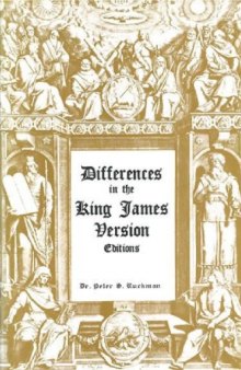 Differences in the King James Version Editions