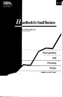 Finance Management Project Strategic - Handbook for small business