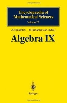 Algebra 9.. finite groups of Lie type, finite dimensional division algebras