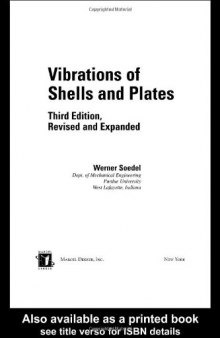 Vibrations of Shells and Plates, Third Edition 