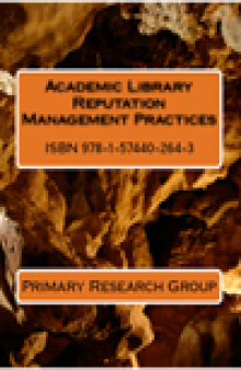 Academic Library Reputation Management Practices
