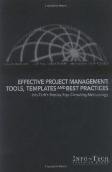 Effective Project Management: Tools, Templates and Best Practices