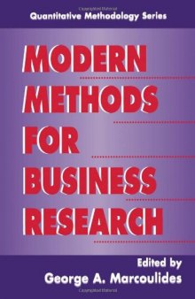 Modern Methods for Business Research