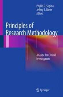 Principles of Research Methodology: A Guide for Clinical Investigators