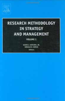 Research Methodology in Strategy and Management, Volume 1 (Research Methodology in Strategy and Management)