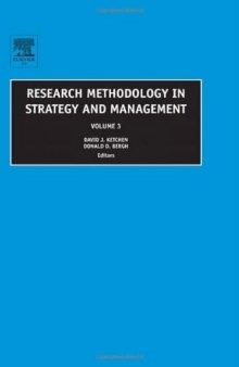 Research Methodology in Strategy and Management, Volume 3 (Research Methodology in Strategy and Management)