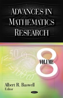 Advances in Mathematics Research  