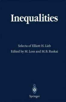 Inequalities: Selecta of Elliott H. Lieb