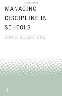 Managing Discipline in Schools 