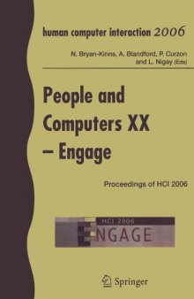People and Computers XX - Engage: Proceedings of HCI 2006