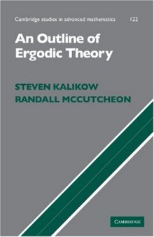 An Outline of Ergodic Theory (Cambridge Studies in Advanced Mathematics)