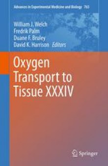 Oxygen Transport to Tissue XXXIV