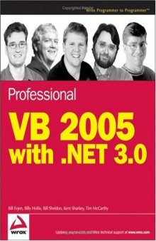 Professional VB 2005 with .NET 3.0