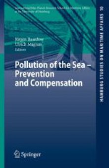 Pollution of the Sea — Prevention and Compensation