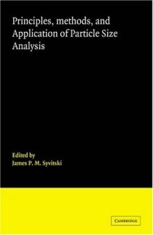 Principles, Methods and Application of Particle Size Analysis