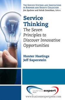 Service thinking : the seven principles to discover innovative opportunities