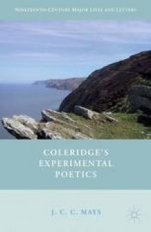 Coleridge’s Experimental Poetics