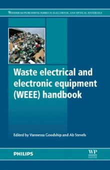 Waste electrical and electronic equipment (WEEE) handbook