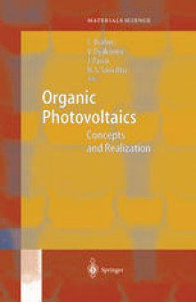 Organic Photovoltaics: Concepts and Realization