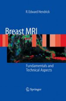 Breast MRI: Fundamentals and Technical Aspects