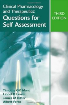 Clinical Pharmacology and THerapeutics: Questions for Self Assessment, 3rd edition