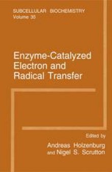 Enzyme-Catalyzed Electron and Radical Transfer: Subcellular Biochemistry