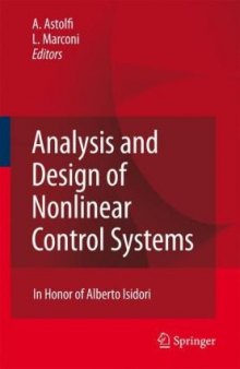 Analysis and Design of Nonlinear Control Systems: In Honor of Alberto Isidori
