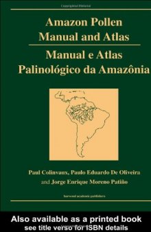 Amazon: Pollen Manual and Atlas