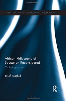 African Philosophy of Education Reconsidered: On being human