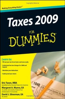 Taxes 2009 For Dummies (Taxes for Dummies)