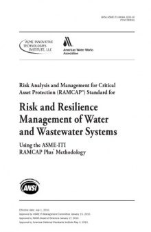 Risk and Resilience Management of Water and Wastewater Systems