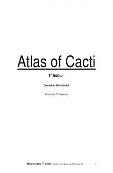 Atlas of Cacti