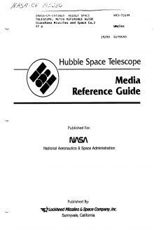 astronomy - hubble space telescope media guide
