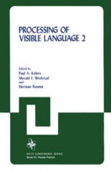 Processing of Visible Language