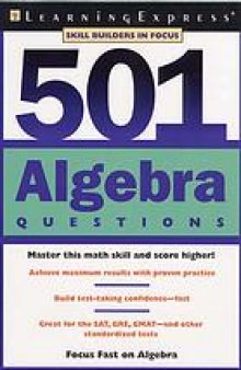 501 algebra questions