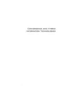 Convergence and Hybrid Information Technologies  