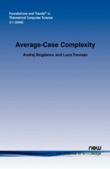 Average-case complexity