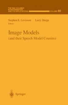 Image Models (and their Speech Model Cousins)