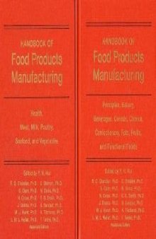 Handbook of food products manufacturing