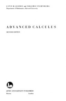 Advanced Calculus, Revised Edition