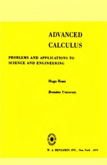 Advanced calculus. Problems and applications to science and engineering